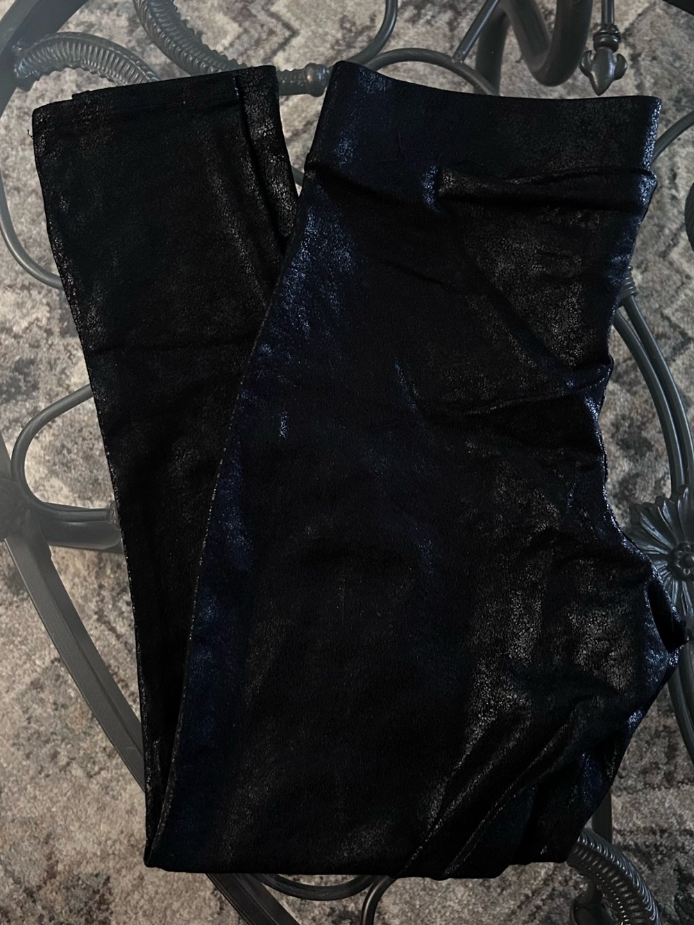 torrid Black Shimmer High-Rise Leggings